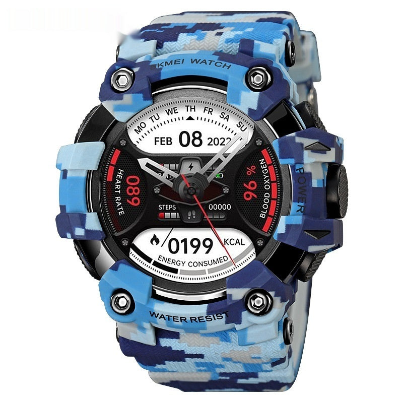 Orologio uomo impermeabile doppio luminoso