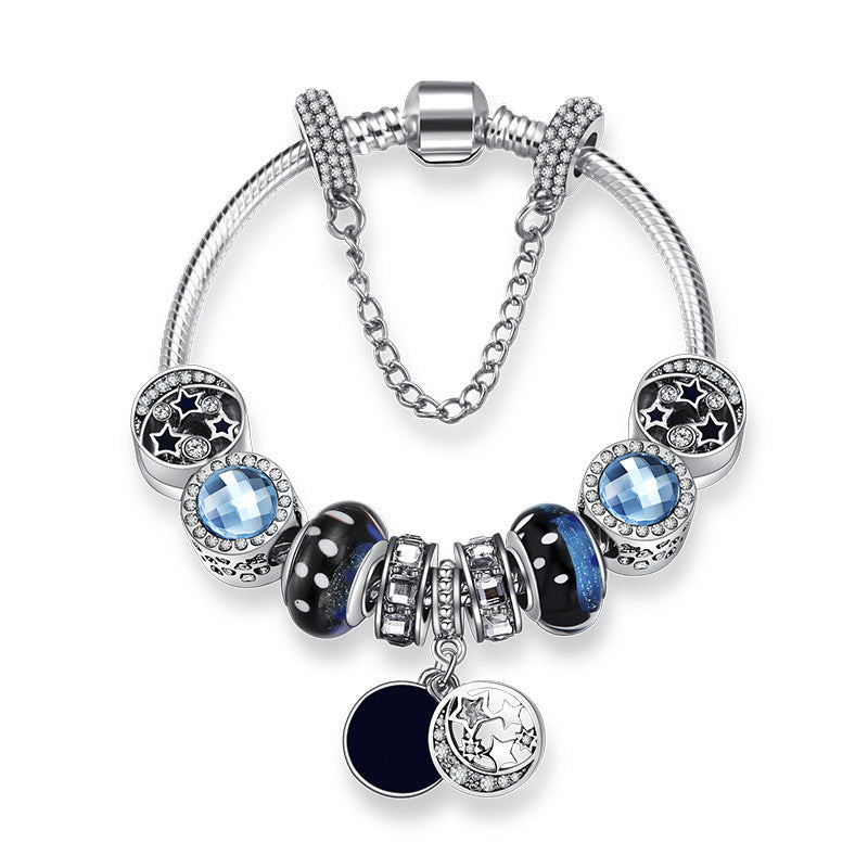 Bracciale perline cielo stellato