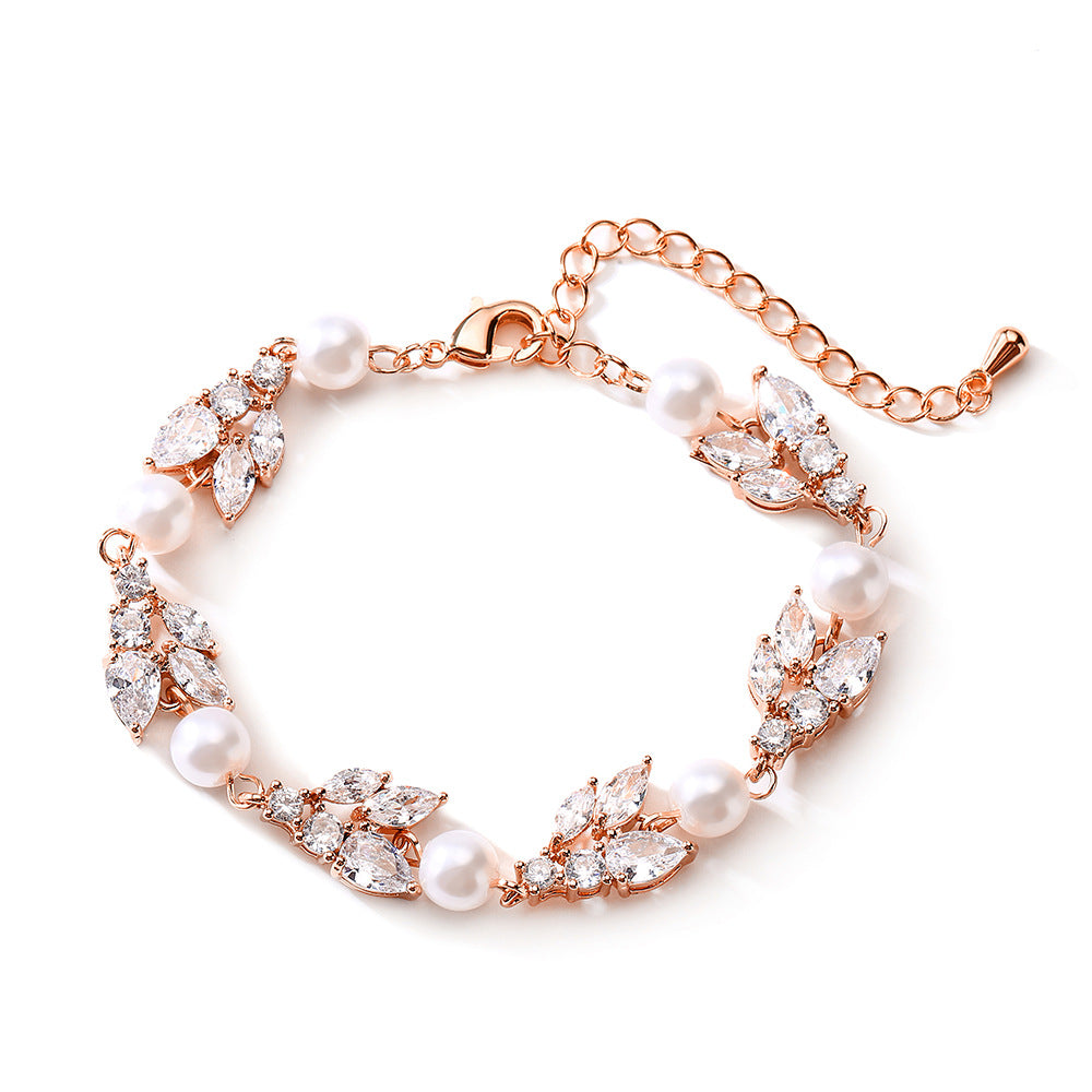 Collana zirconi micro-incastonata
