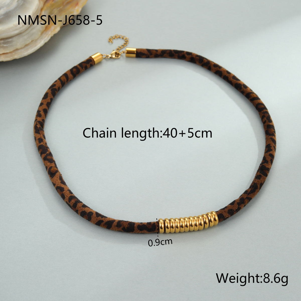 Collana Motivo Leopardato