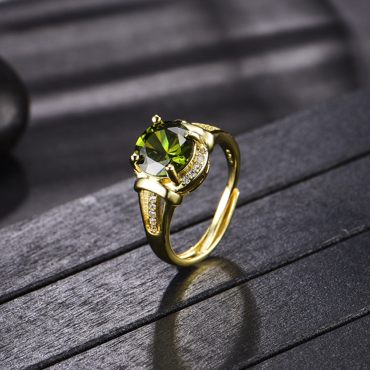 Anello Verde Oliva