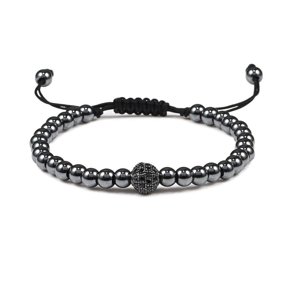 Bracciale perle zirconi