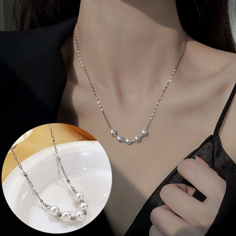 Collana décolleté titanio