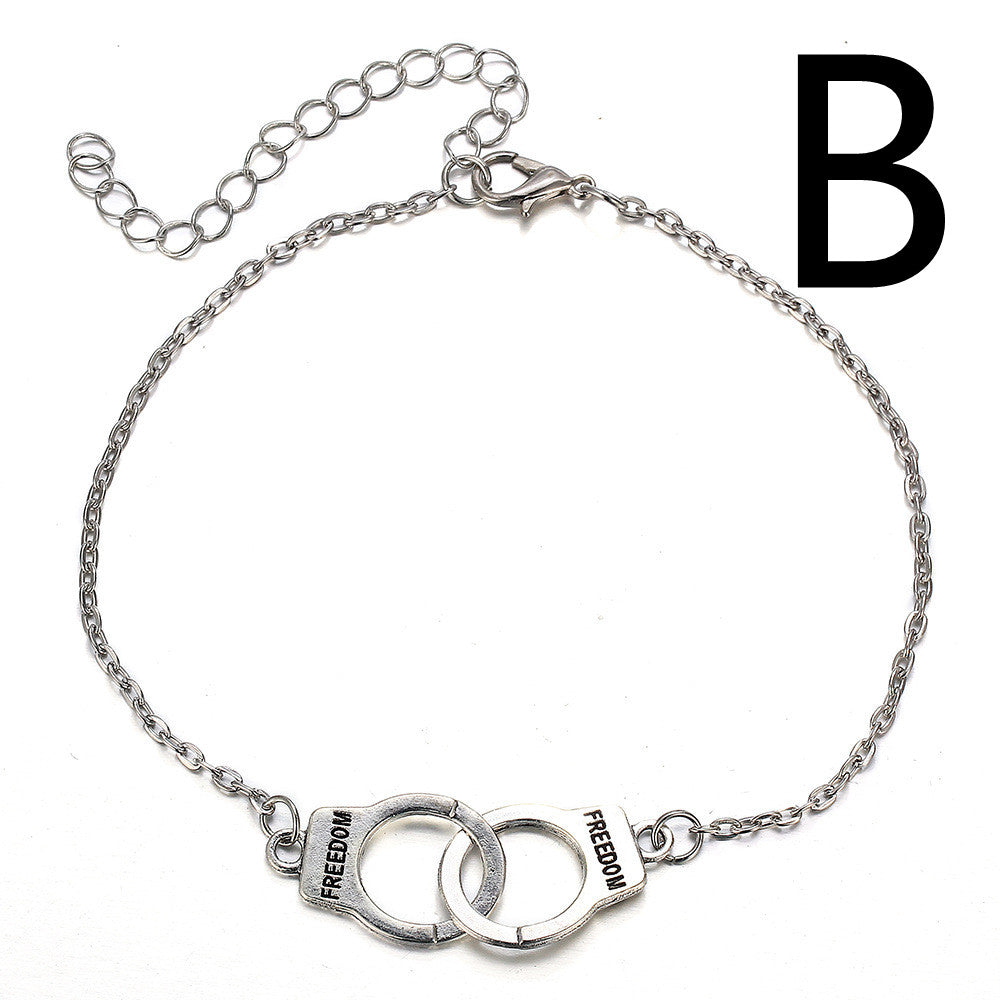 Cavigliera perline boho