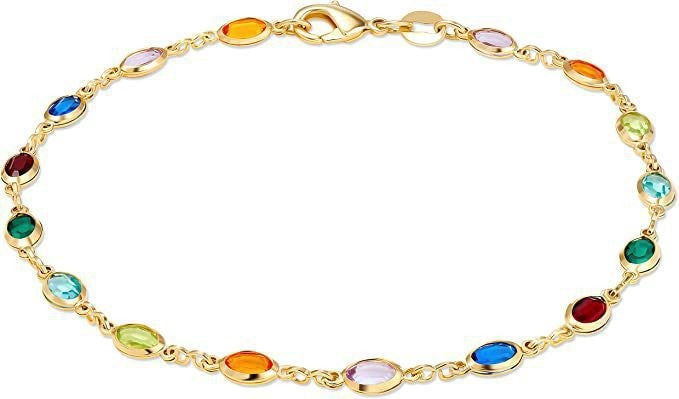 Cavigliera cristallo donna