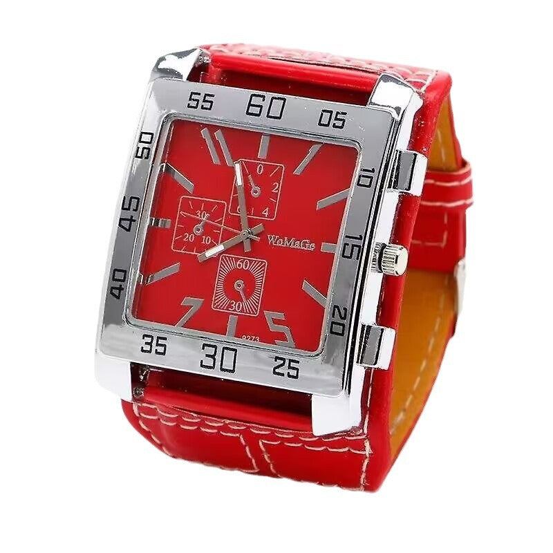 Orologio da uomo militare quadrato