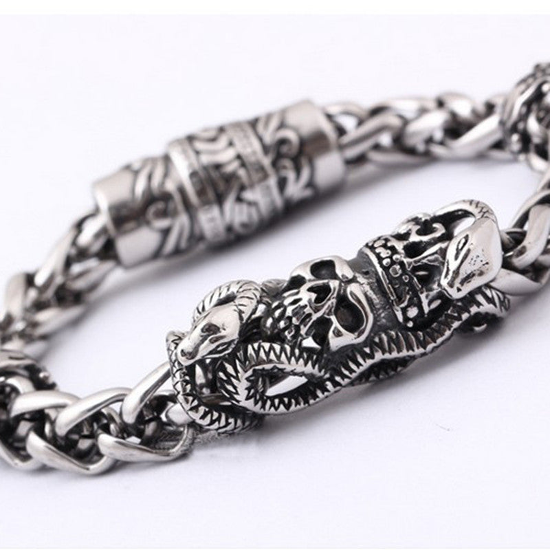 Bracciale Magnetico Teschio