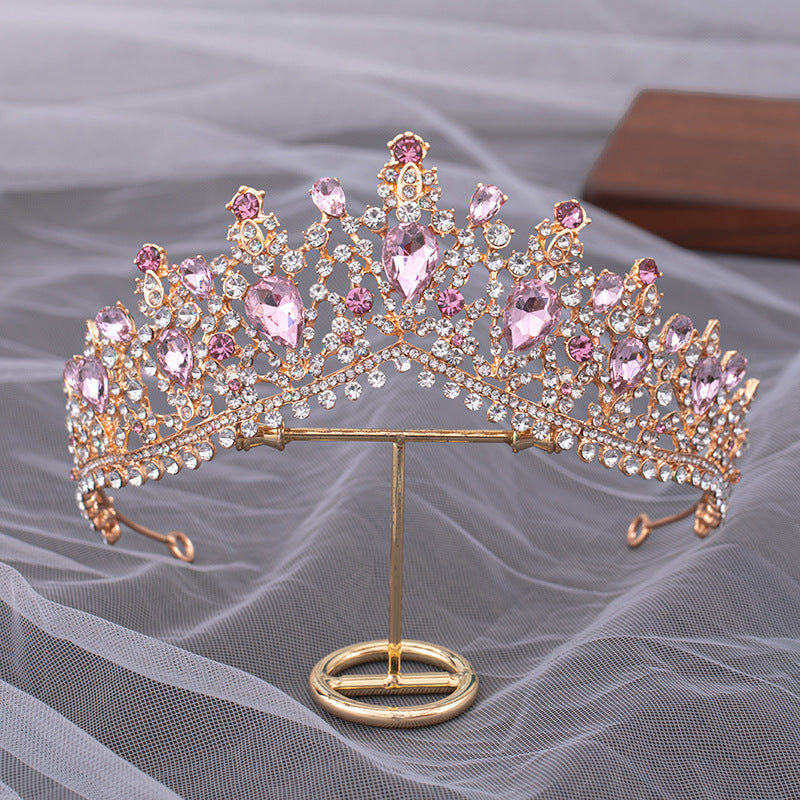Tiara Barocca con Strass da Donna