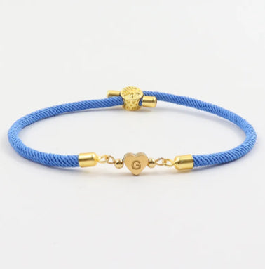Bracciale lettere cuore