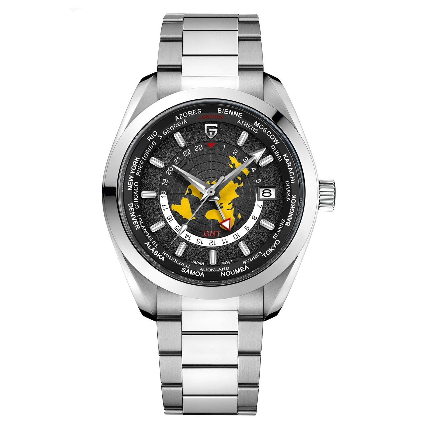 Orologio meccanico GMT