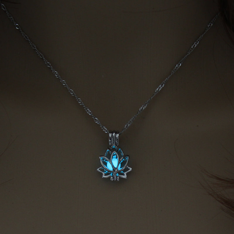 Collana loto fosforescente