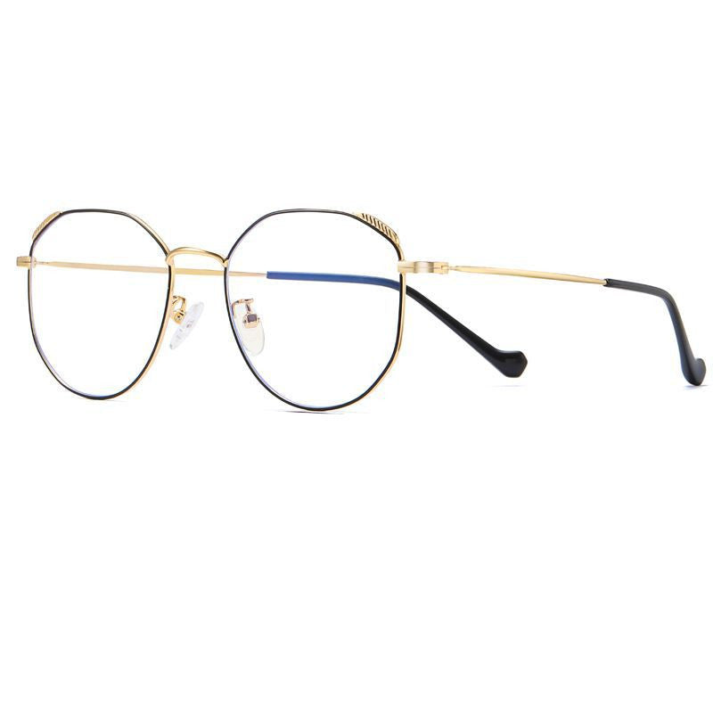 Occhiali anti luce blu in metallo