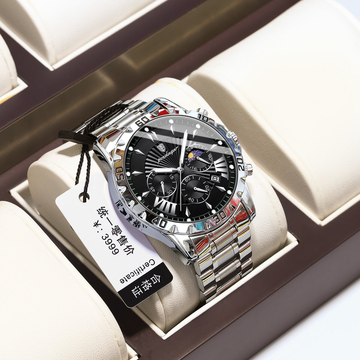 Orologio luminoso multifunzione al quarzo