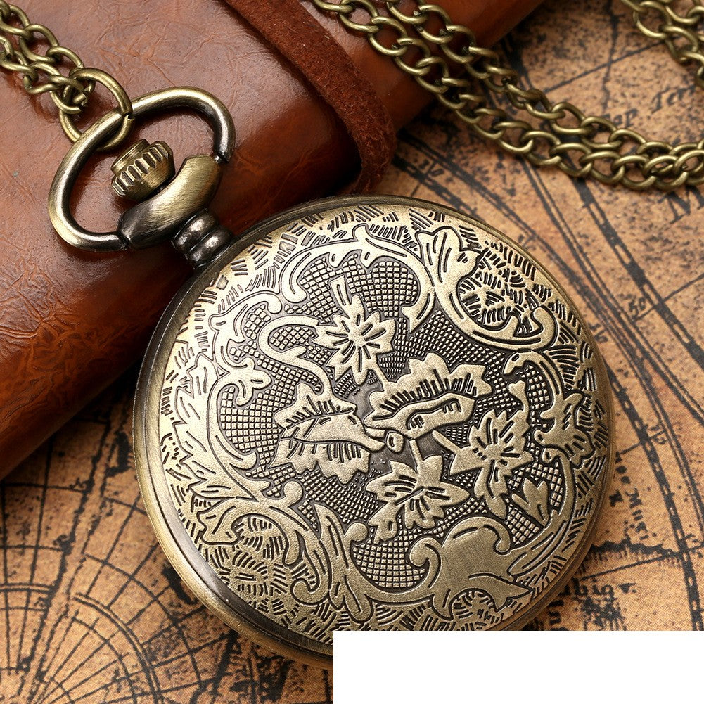 Orologio da tasca retrò con gemme