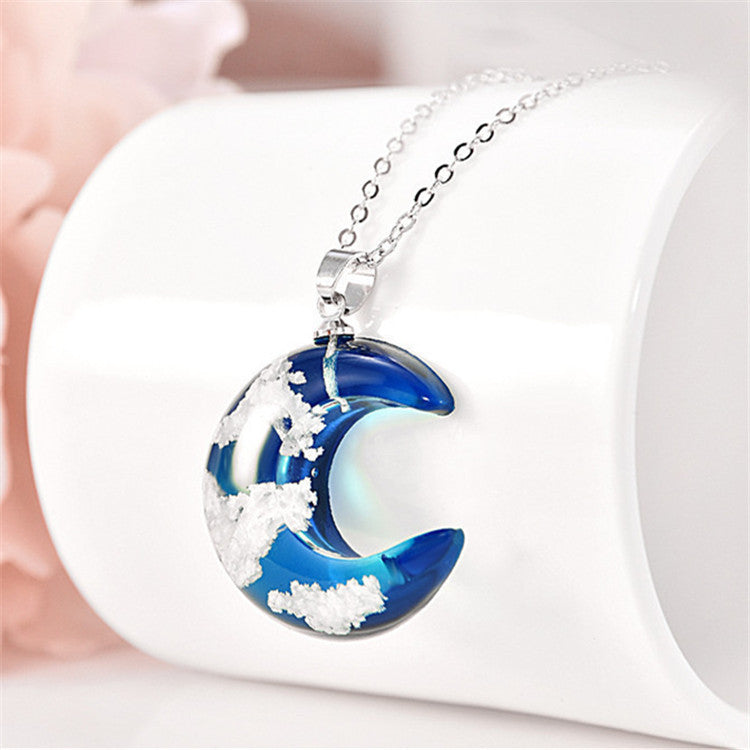 Collana resina gemma