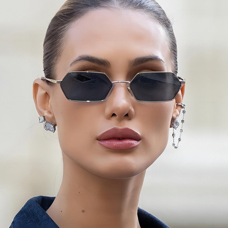 Occhiali da sole donna geometrici