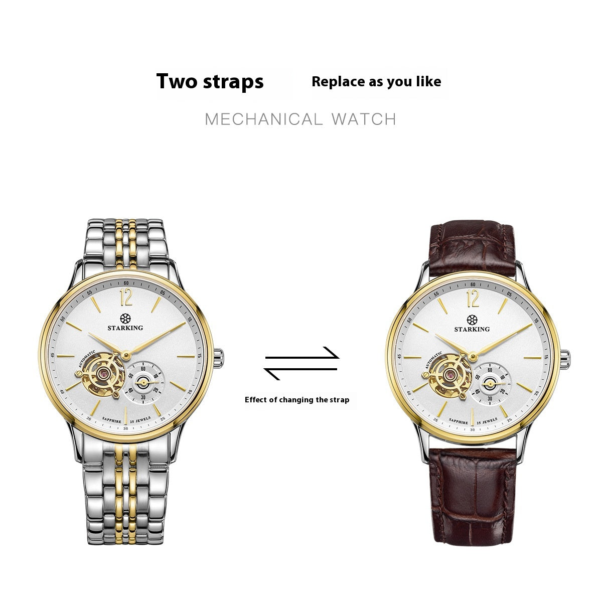 Orologio uomo automatico impermeabile business