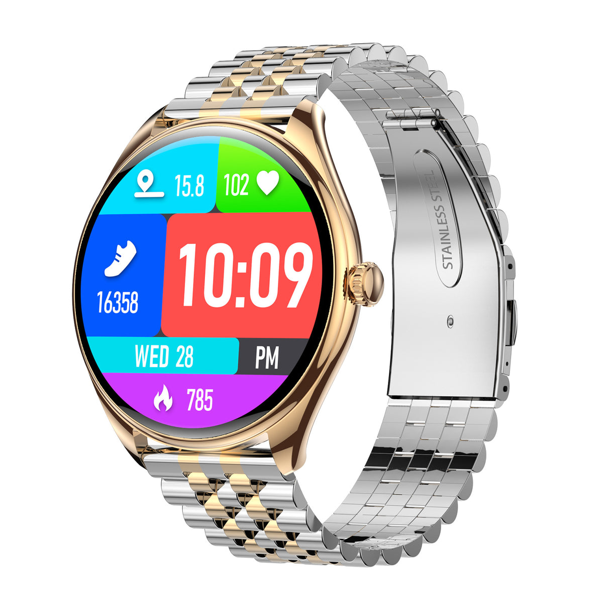 Smartwatch ultra sottile con cardiofrequenzimetro
