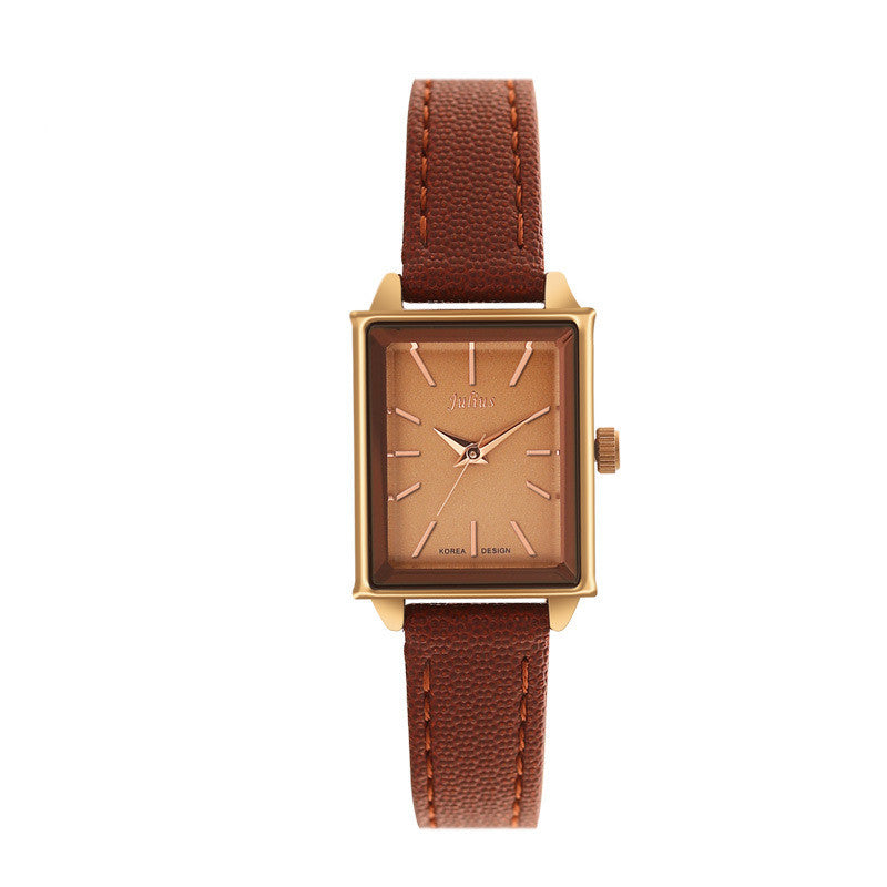 Orologio donna rettangolare retrò artistico