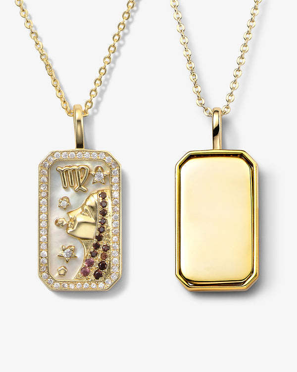 Collana zodiaco con diamanti