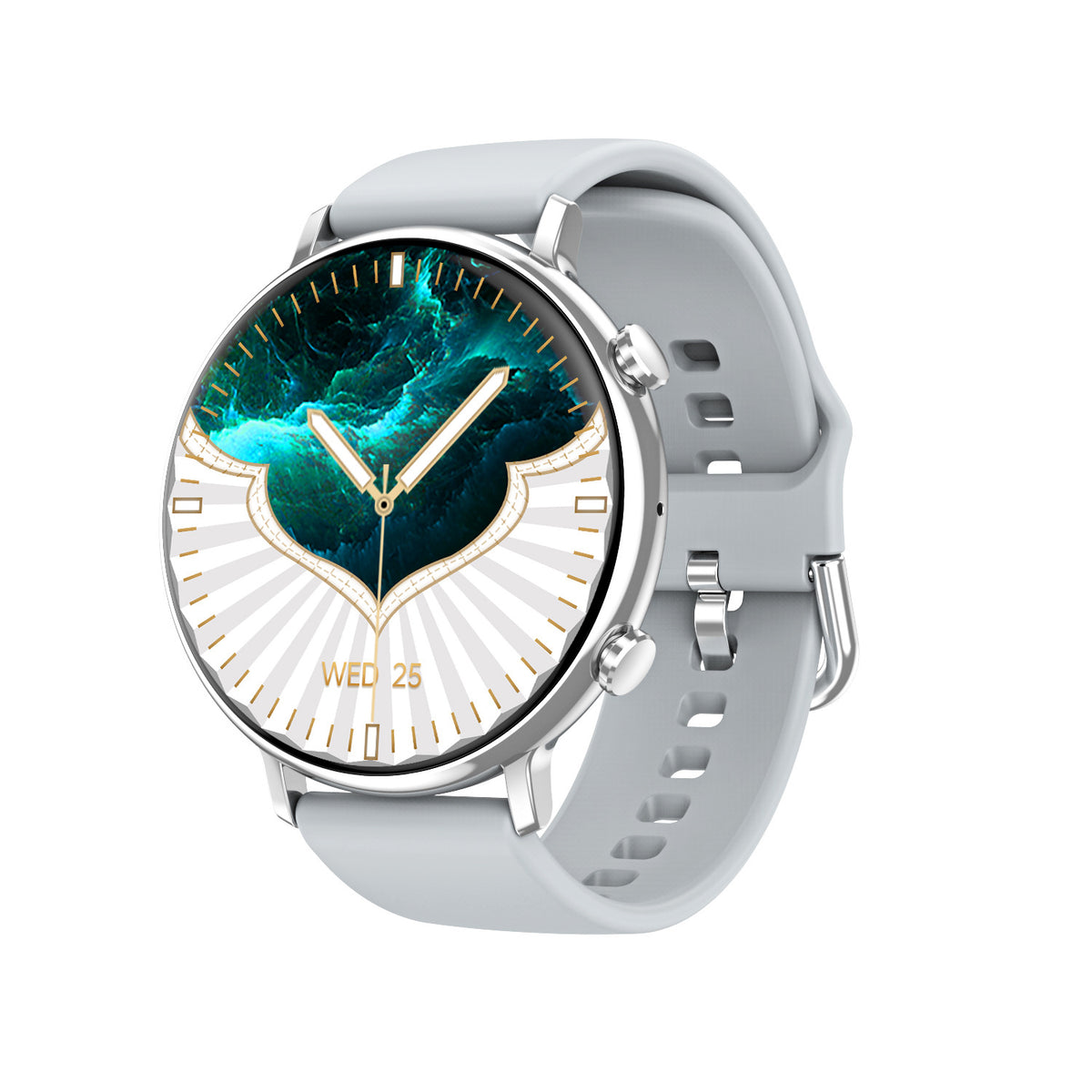 Smartwatch monitoraggio salute con contapassi