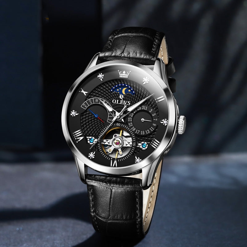 Orologio uomo automatico con apertura