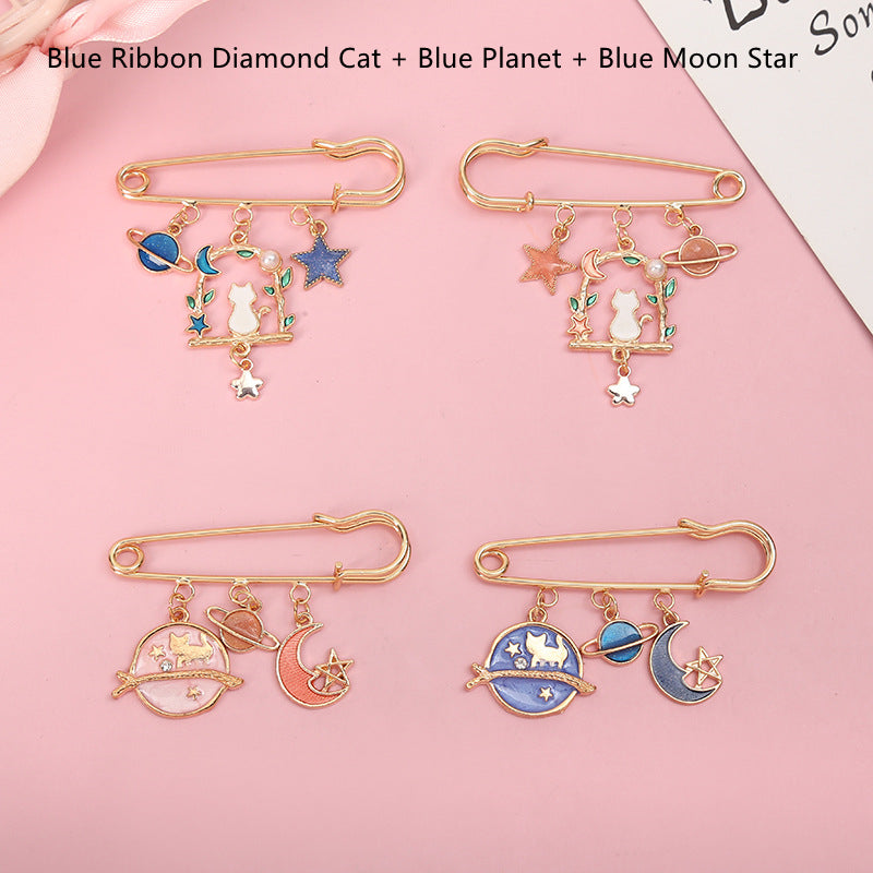 Spilla Cuore Cartoon Bambina