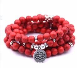 Bracciale con pendente loto