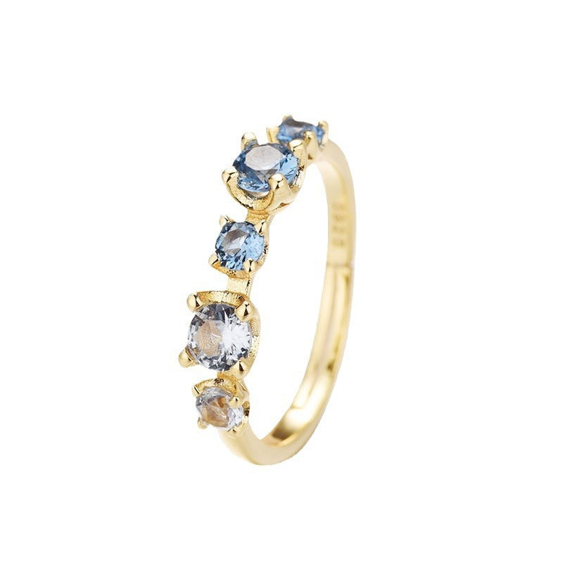 Anello topazio sfumato