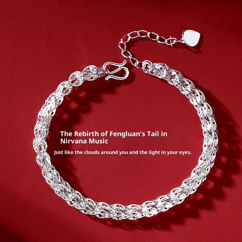 Bracciale coda di fenice