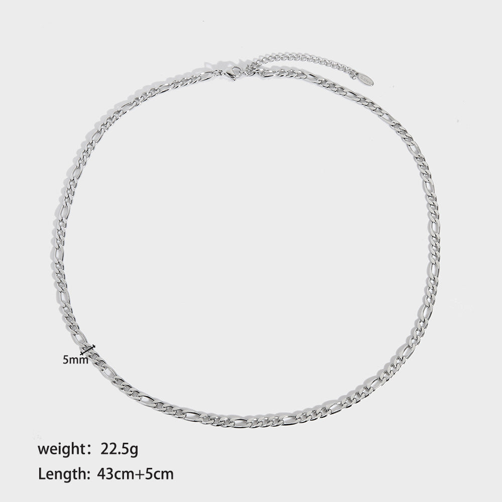 Collana hip hop anti-sbiadimento