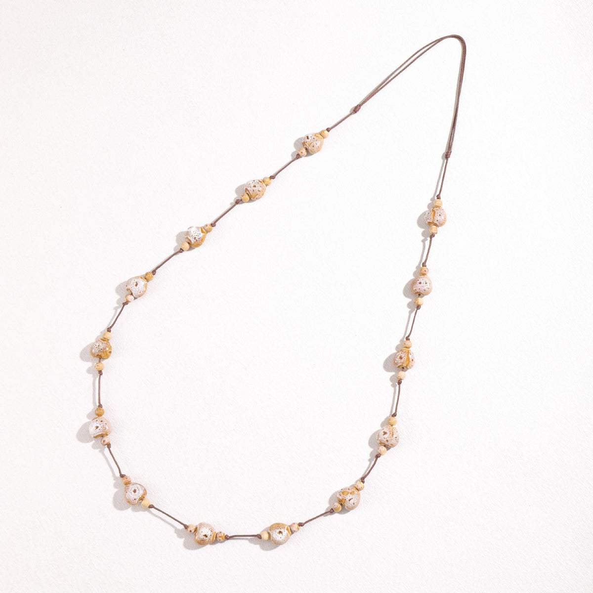Collana cuore ceramica colorata