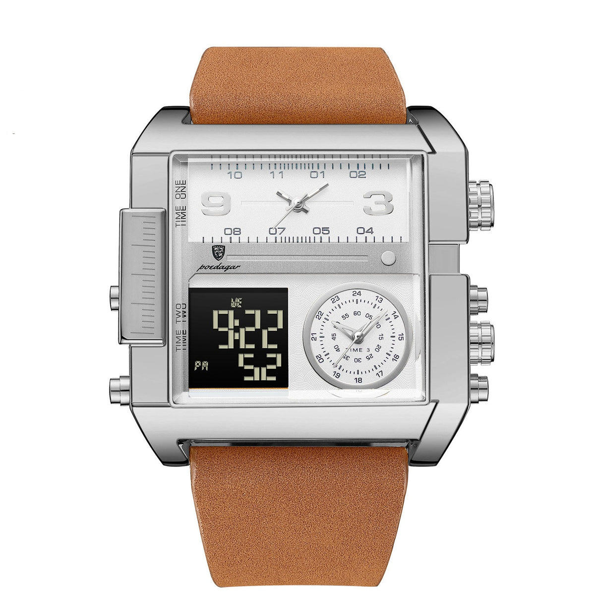 Orologio doppio schermo quarzo