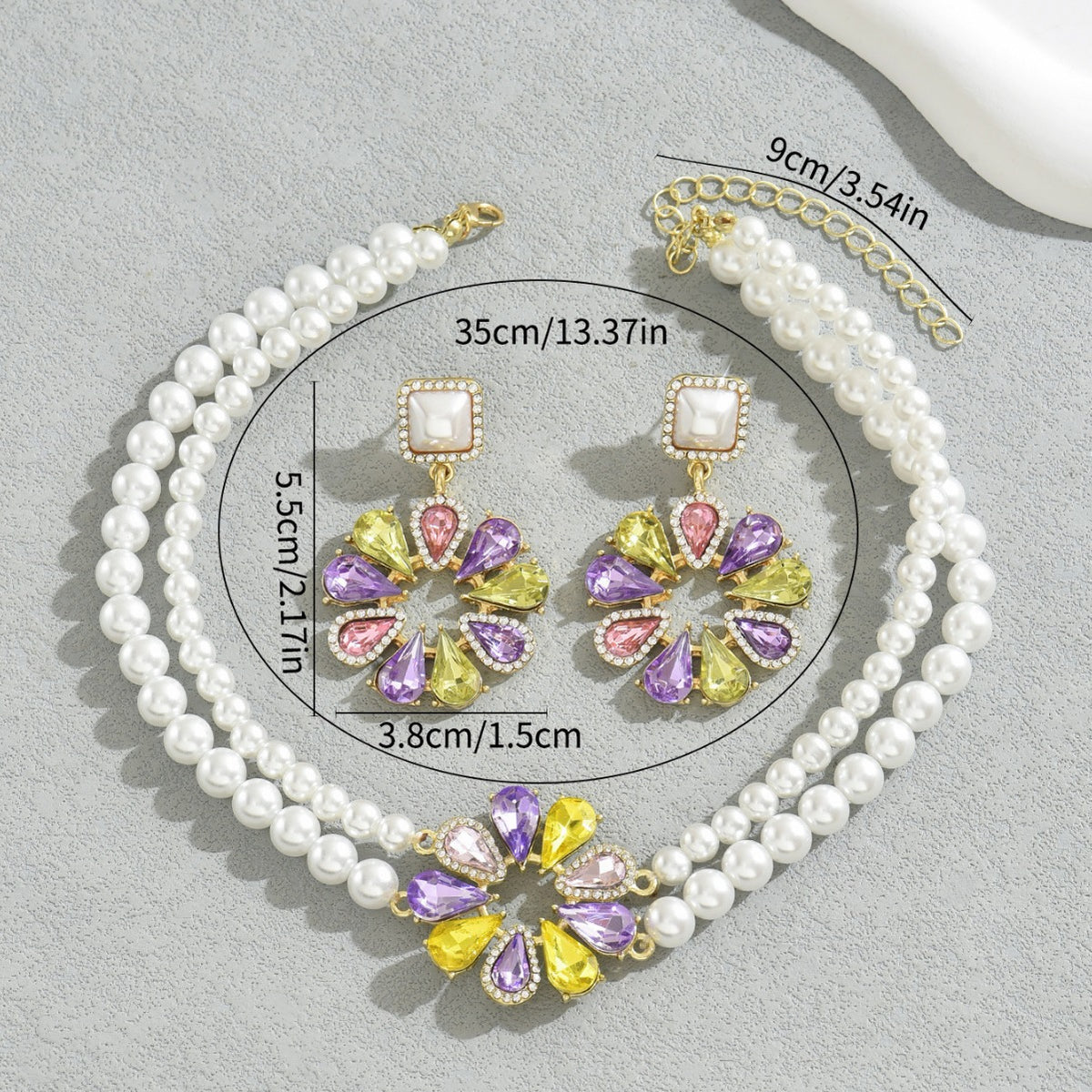 Collana fiore vintage