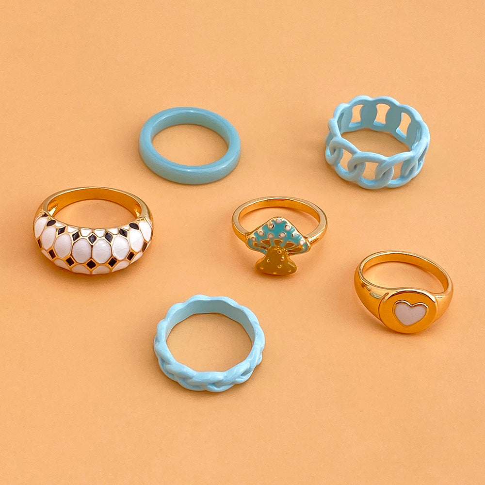 Set anelli resina