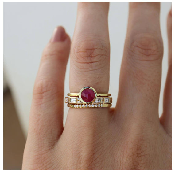 Anello donna semplice