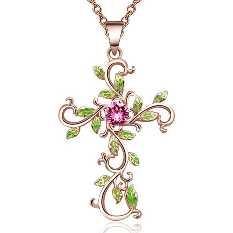 Set bijoux con croce