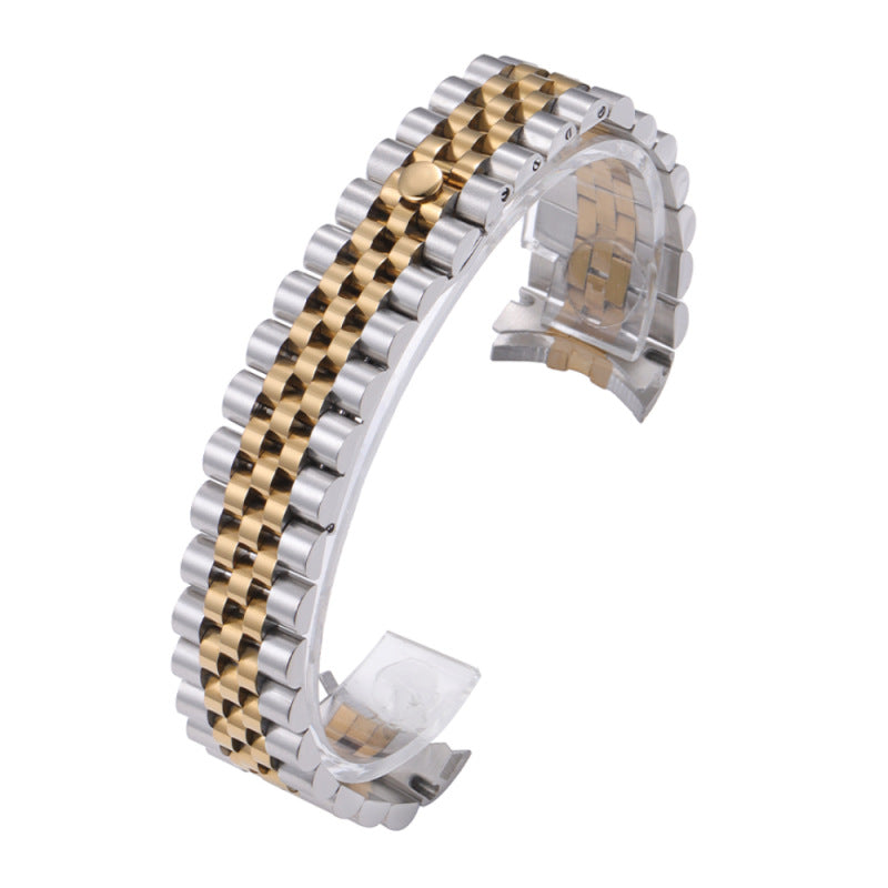 Orologio bracciale acciaio solido