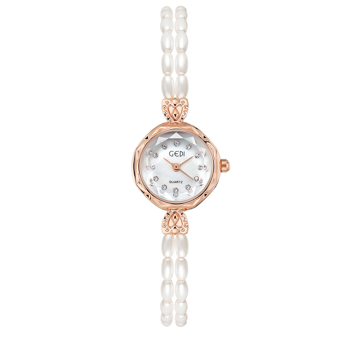 Orologio cinturino di perle