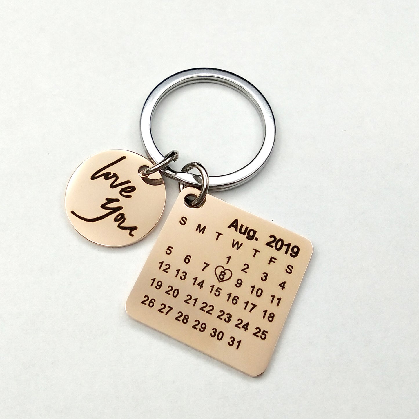Portachiavi personalizzabile con lettere
