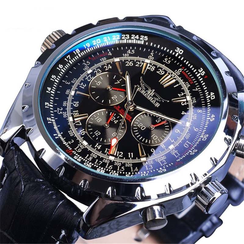 Orologio meccanico uomo multifunzione