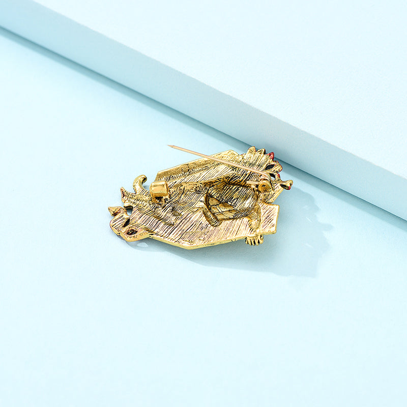 Anello goccia smaltata