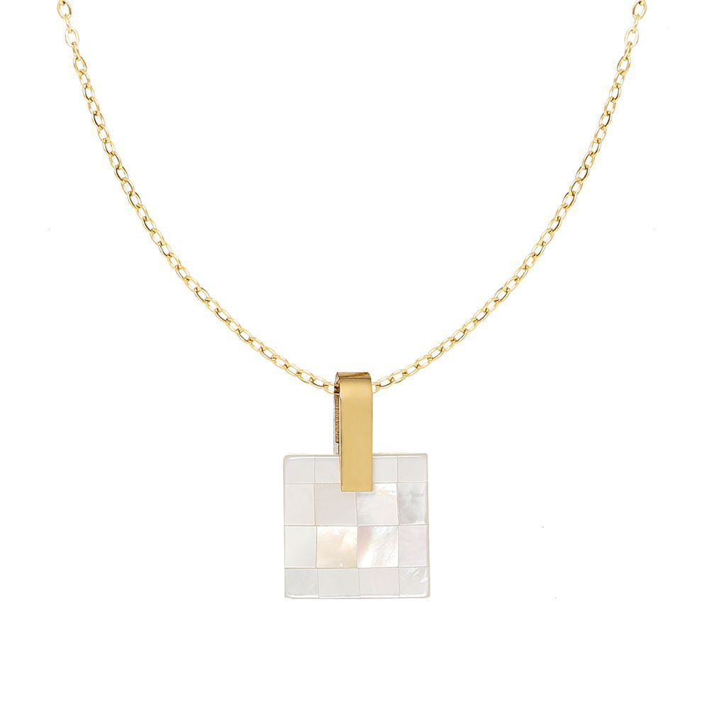Collana a catena placcata