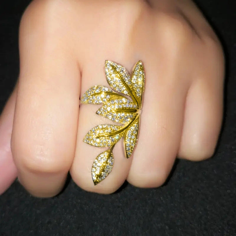 Anello Zircone Decorativo