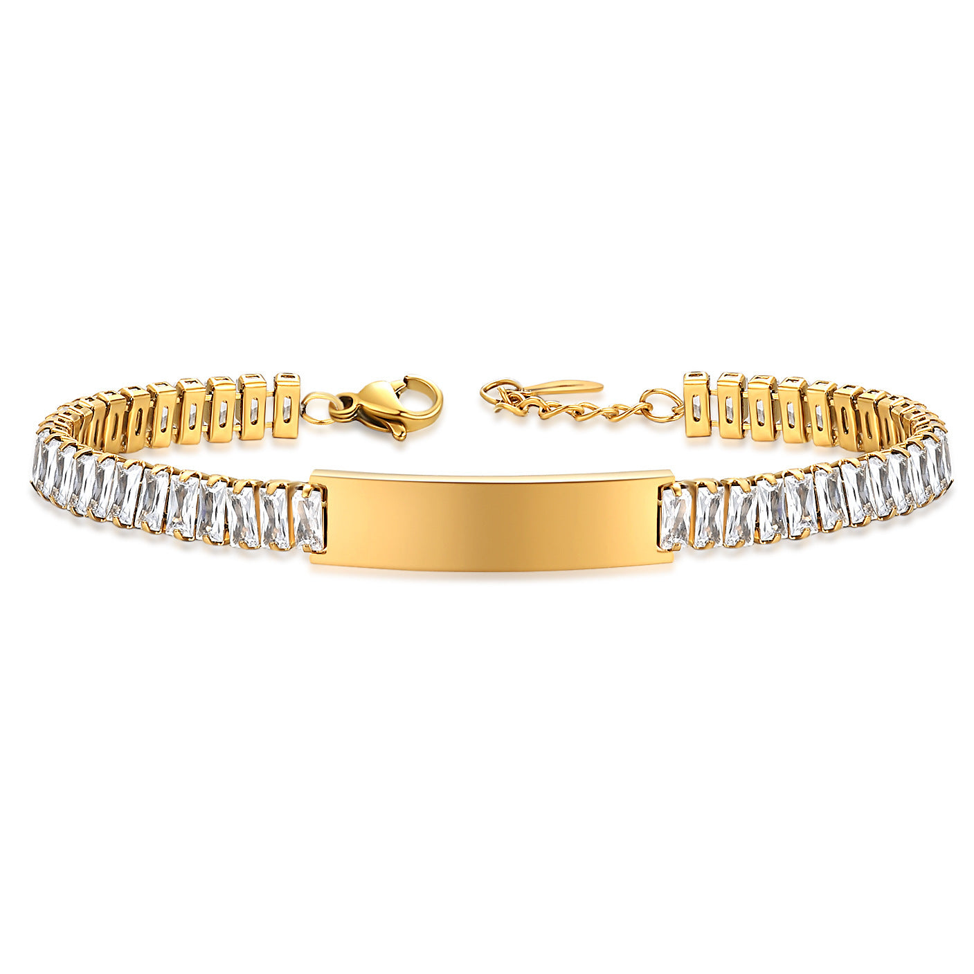 Braccialetto con zirconi da donna