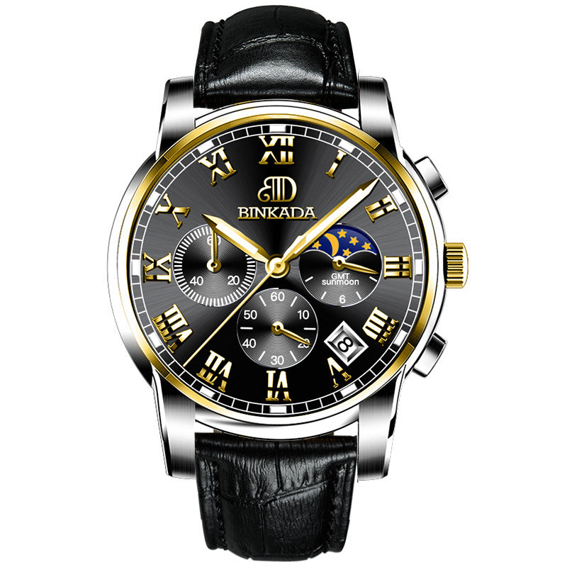 Orologio quarzo impermeabile da uomo