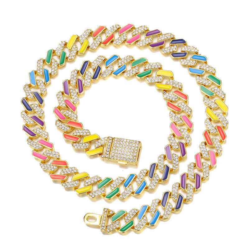Collana a Maglia Cubana