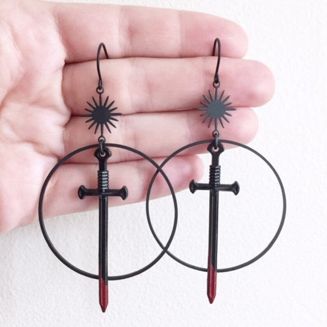 Orecchini cristallo boho set