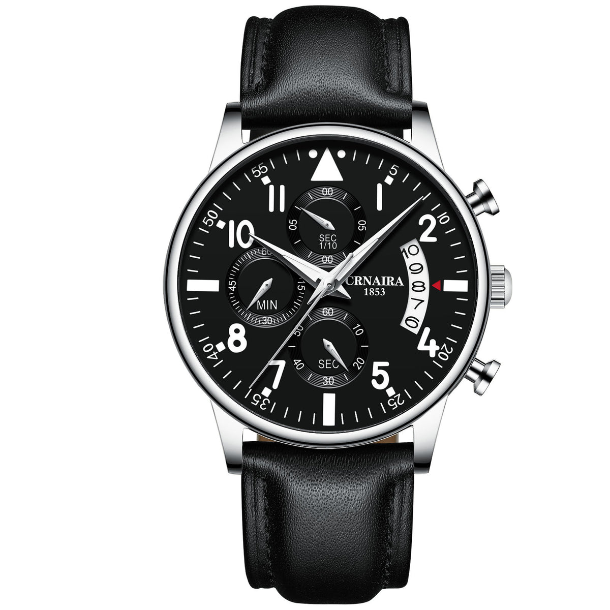 Orologio acciaio impermeabile da uomo semplice
