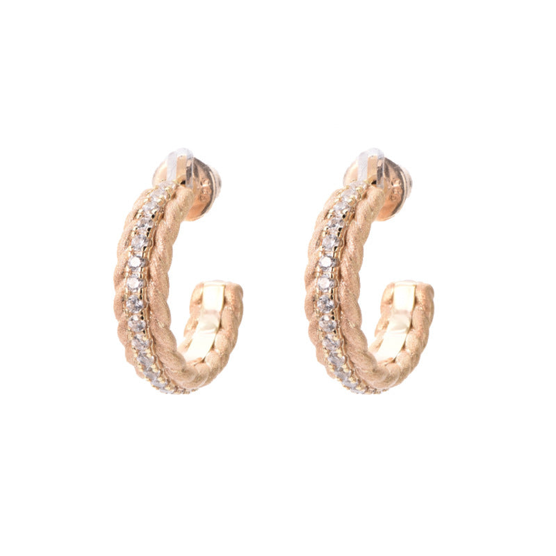 Orecchini Argento Grano